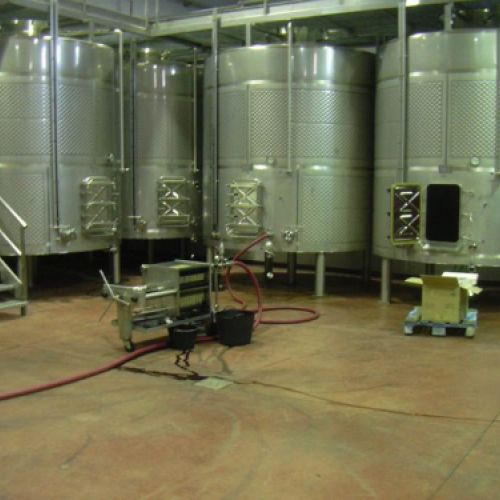 Tanques de procesado para bodega