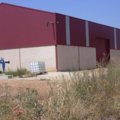 Nave para uso agrícola